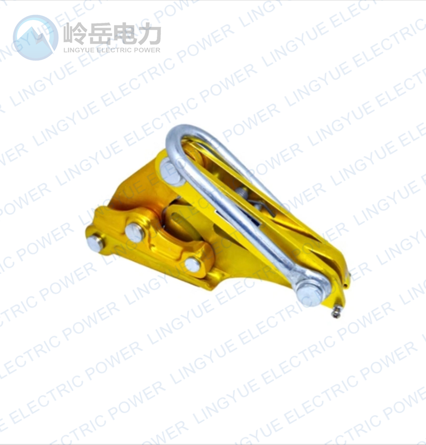 Aluminum-magnesium wire clamping device