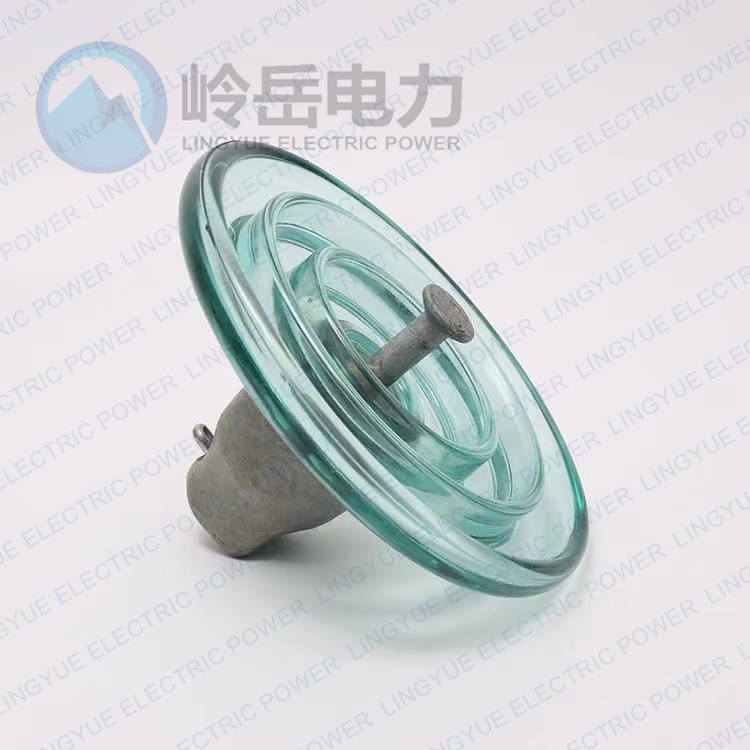 Disc glass insulator 