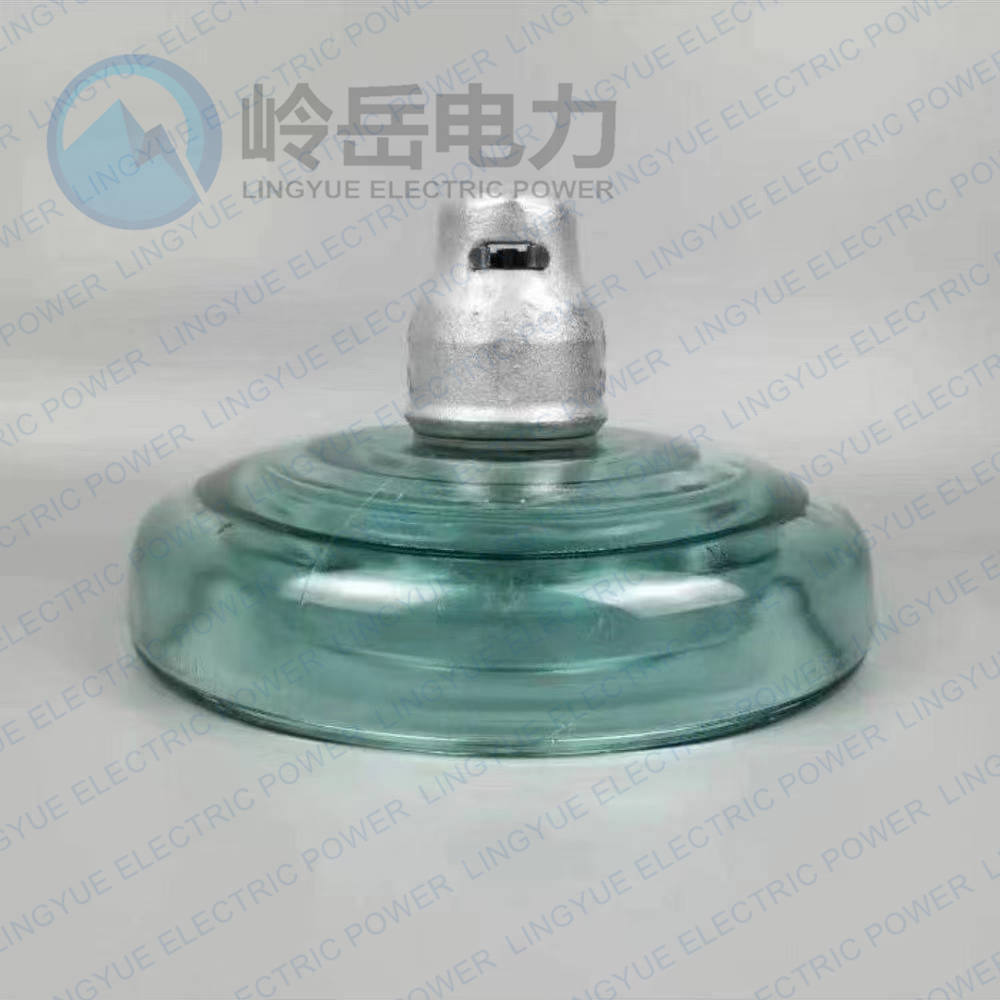 Disc glass insulator 