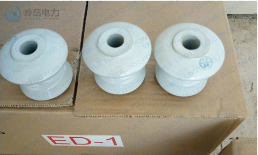 ED Low voltage line butterfly type ceramic insulator