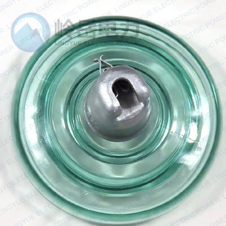 Disc glass insulator 