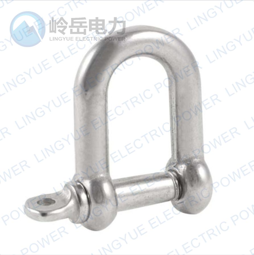 D Stainless Steel Shackle
