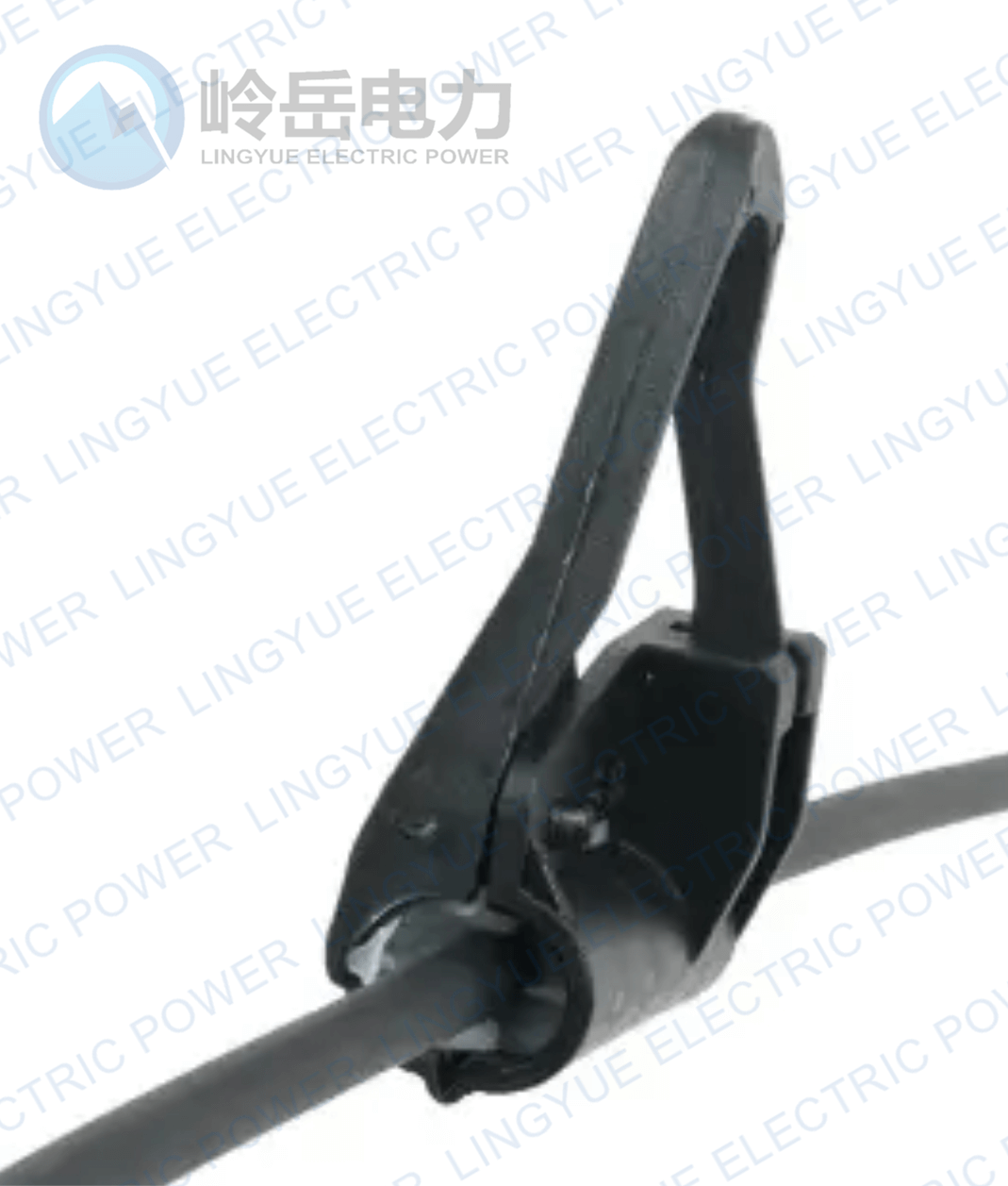 Drop fiber cable clamp