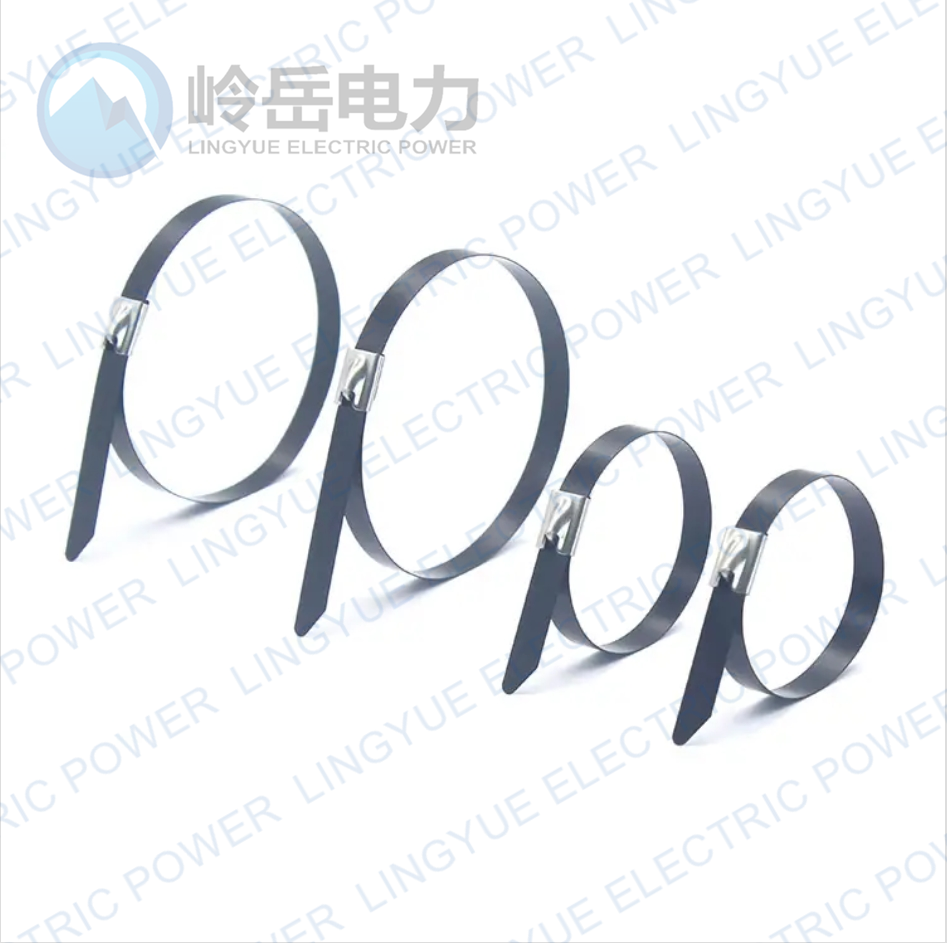 Stainless Steel Epoxy Coated Ball Lock Cable Tie