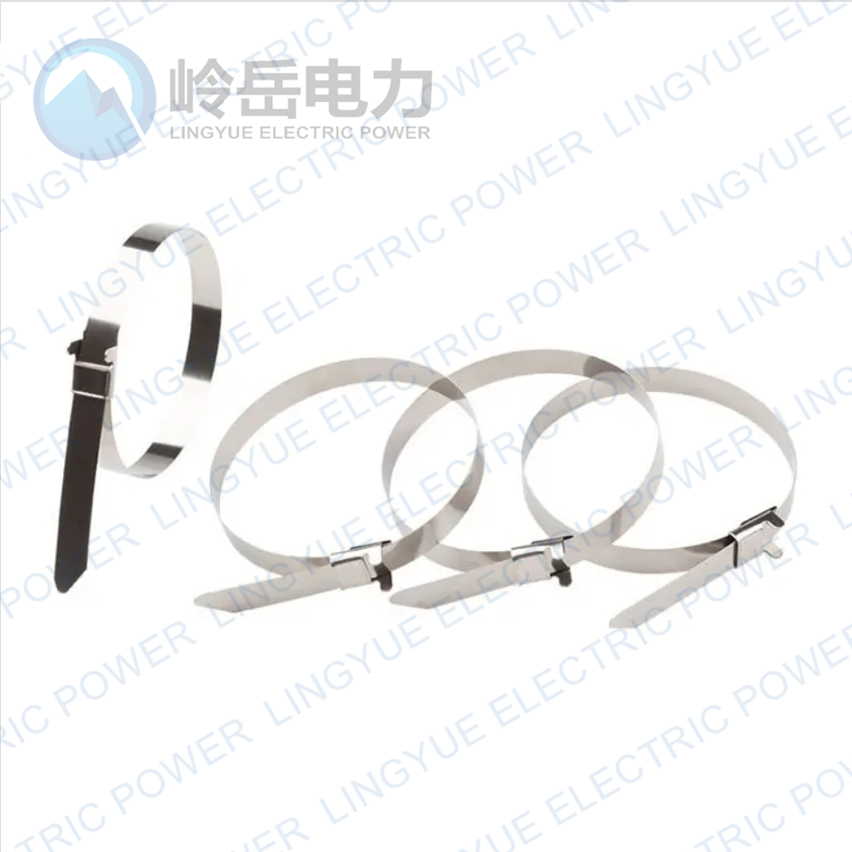 Stainless steel wing lock cable tie for easy clamping