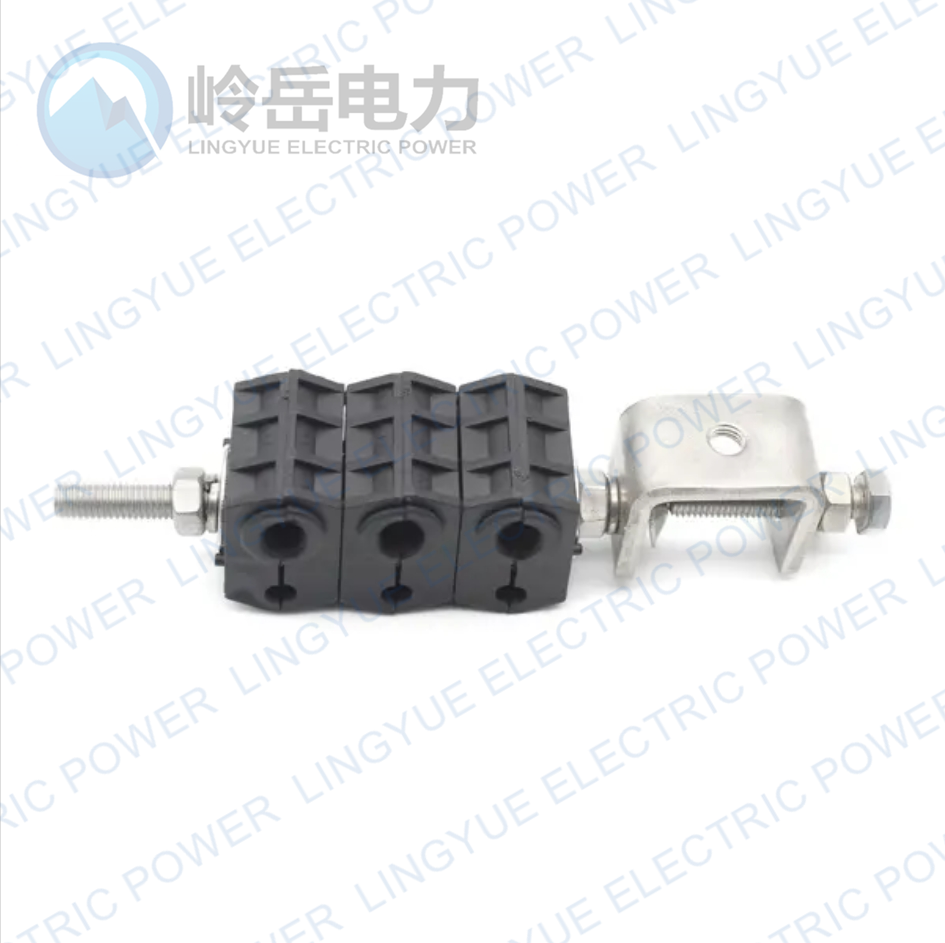 6-Pins Fiber Optic Dual Feeder Flexline Clamp