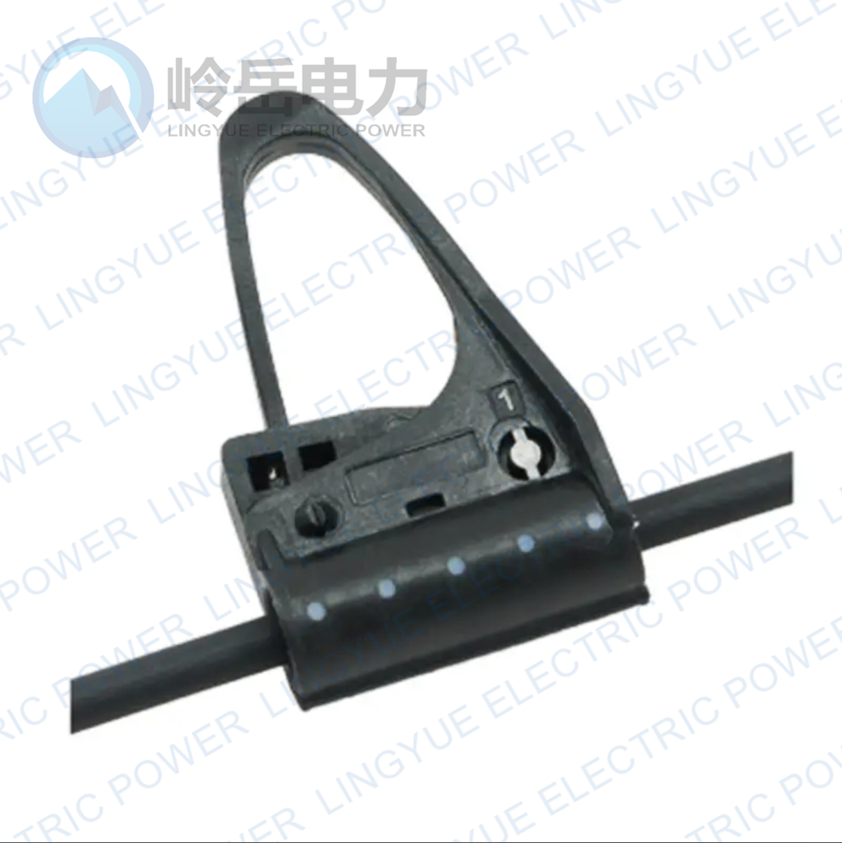 Drop fiber cable clamp