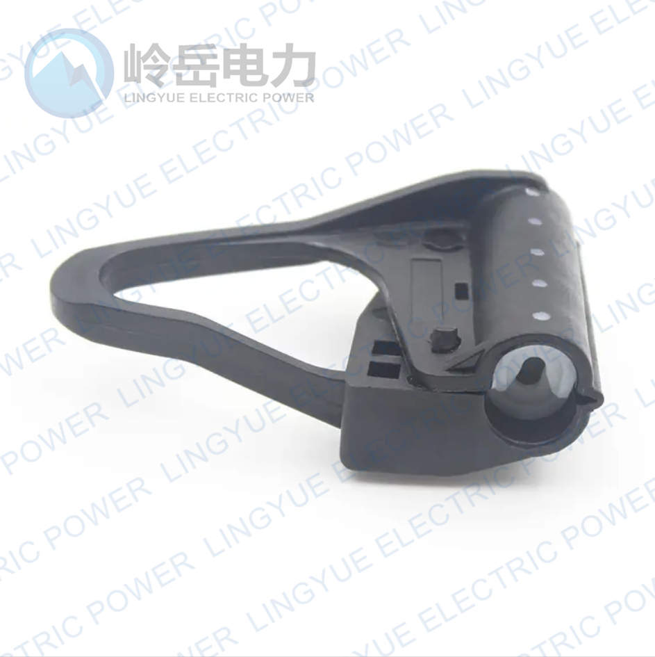 Drop fiber cable clamp