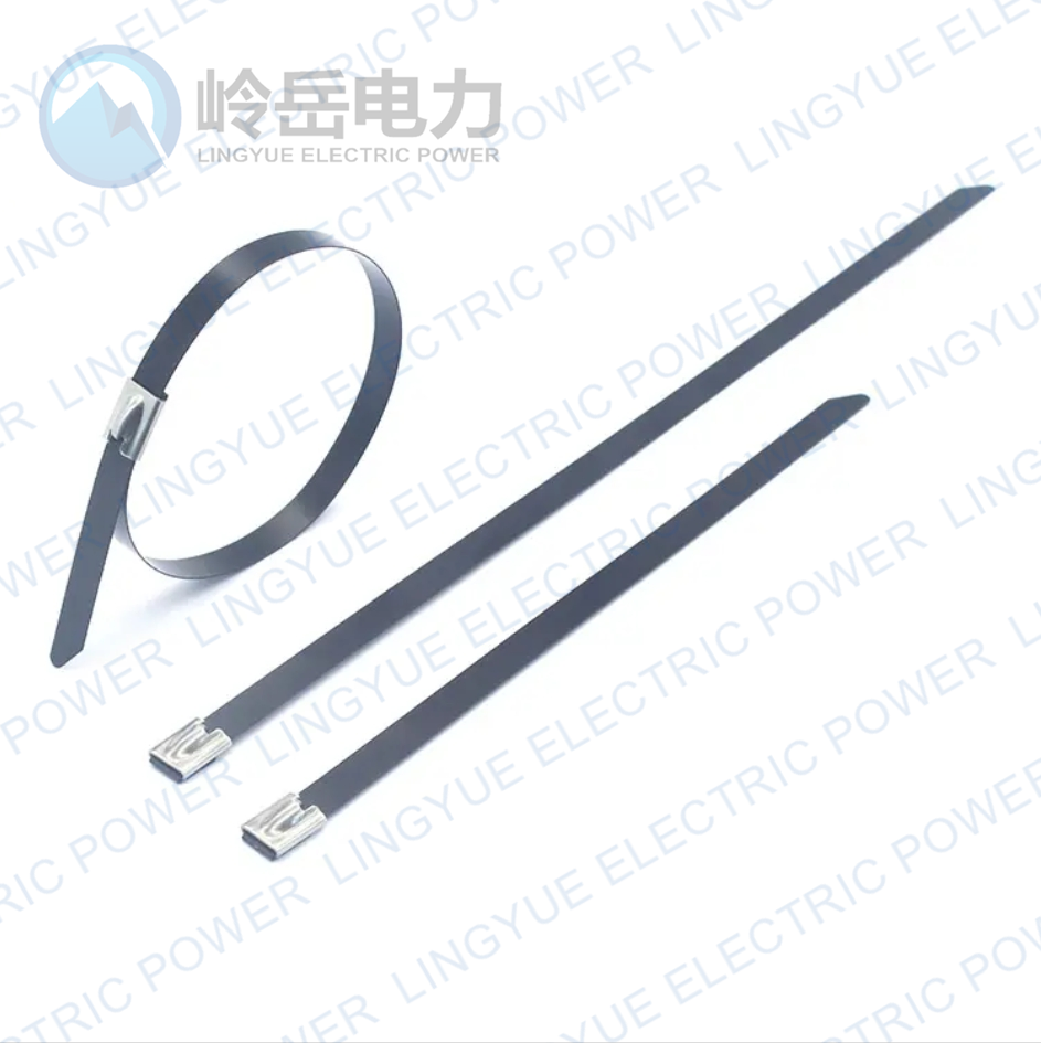 Stainless Steel Epoxy Coated Ball Lock Cable Tie