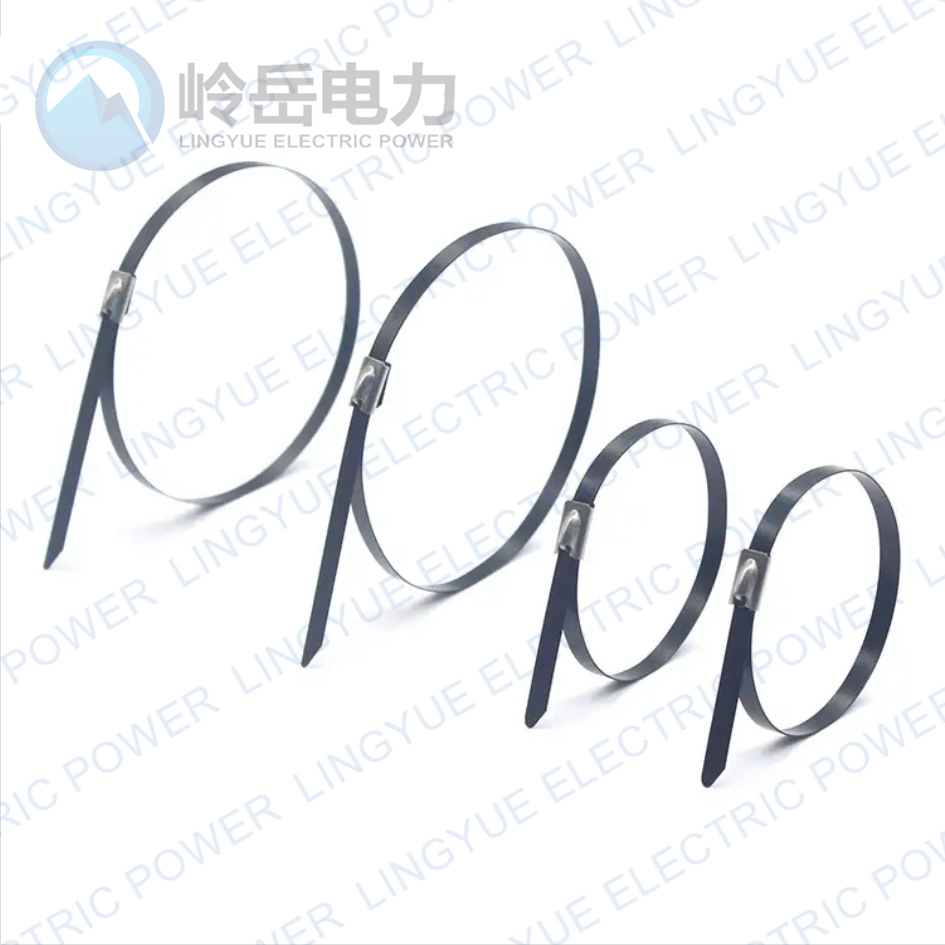 Stainless Steel Epoxy Coated Ball Lock Cable Tie